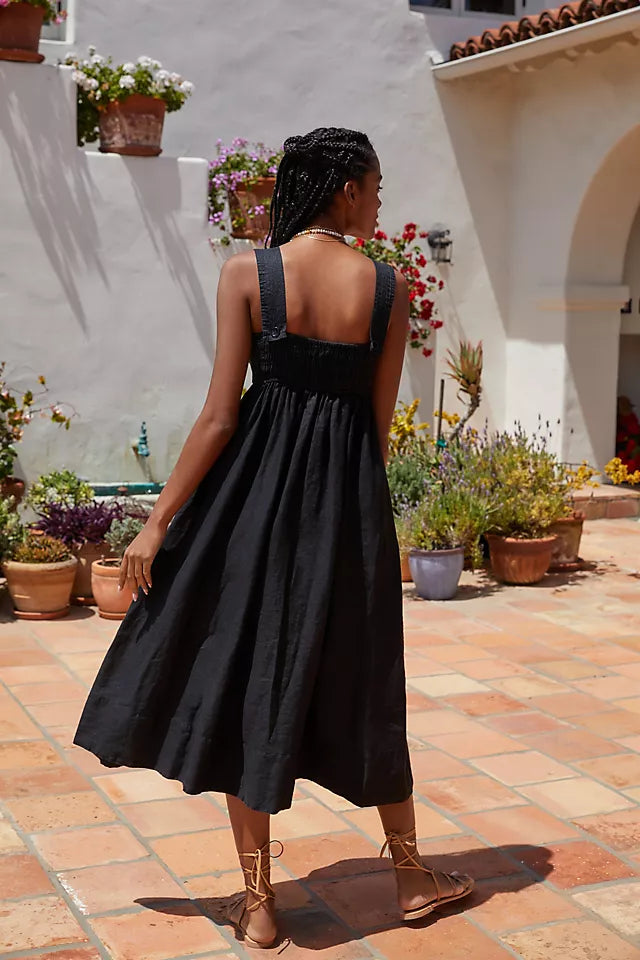 SUNDAYS BLACK RICCI DRESS
