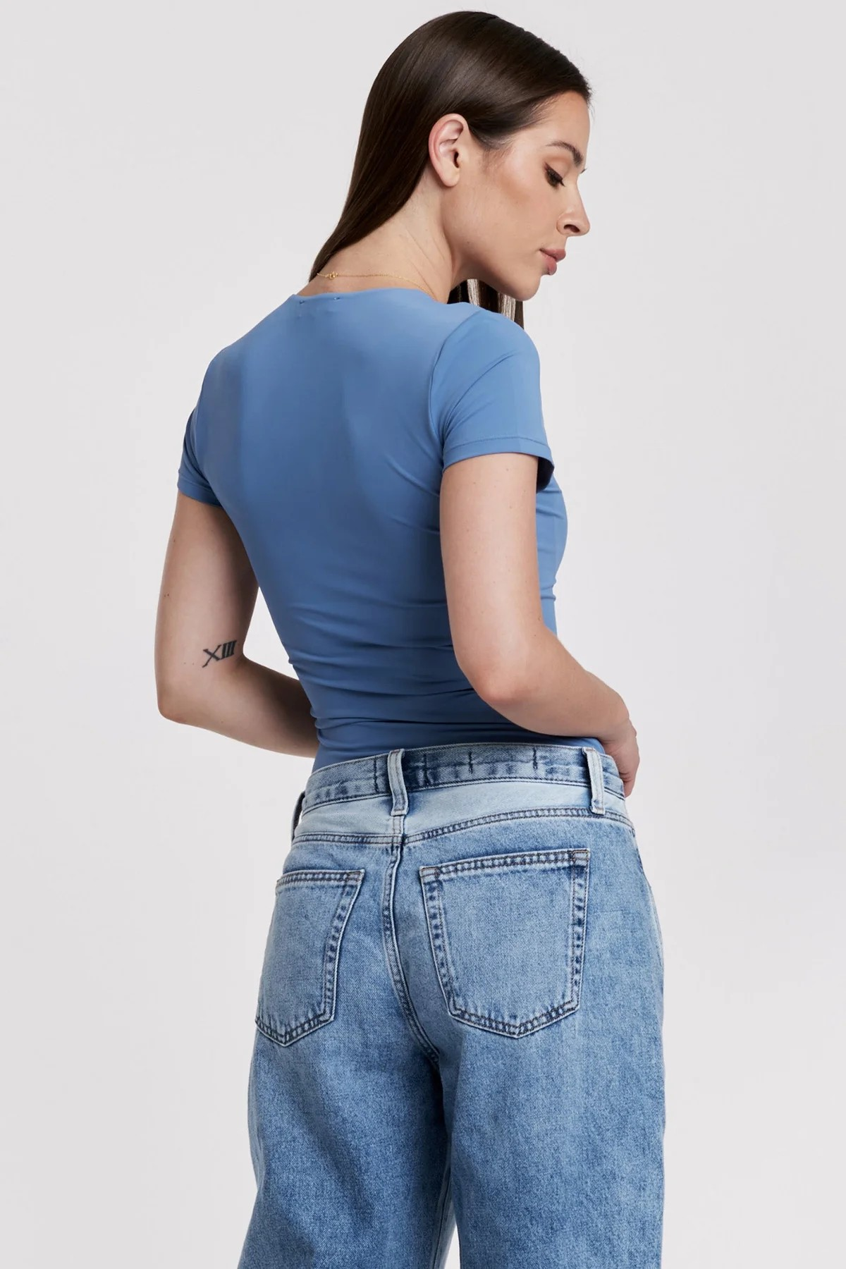 ANOTHER LOVE STORMY BLUE ROMA TEE