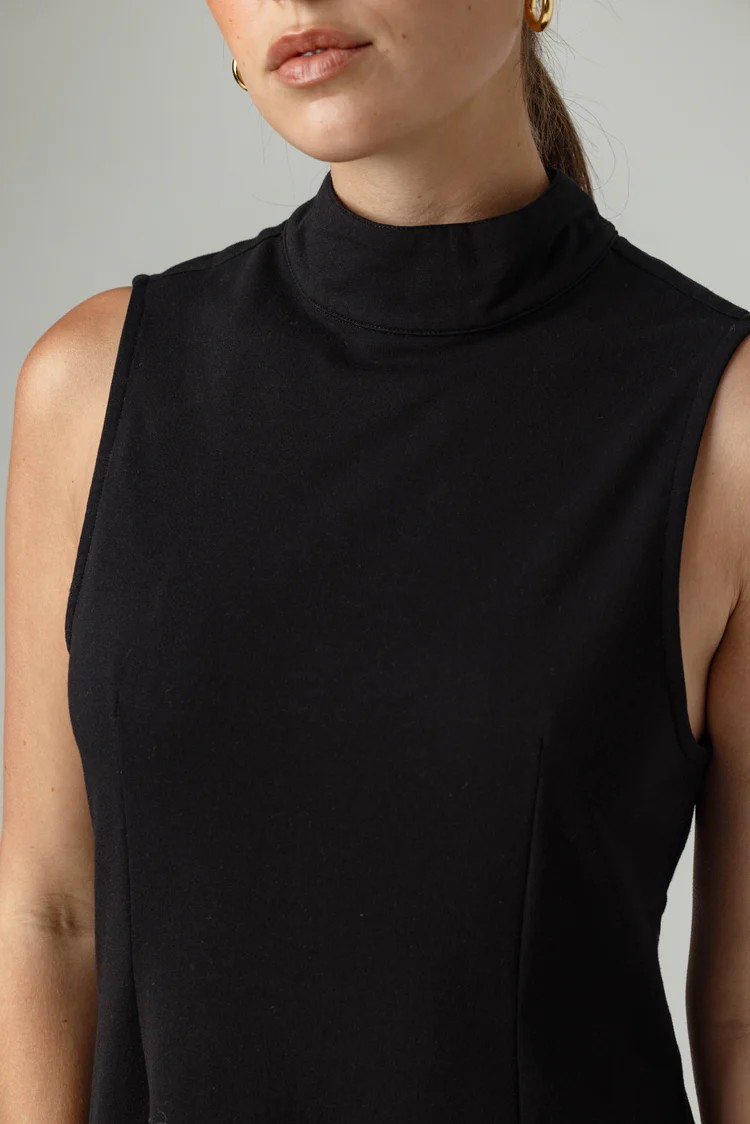 SUNDAYS BLACK TRISTAN DRESS