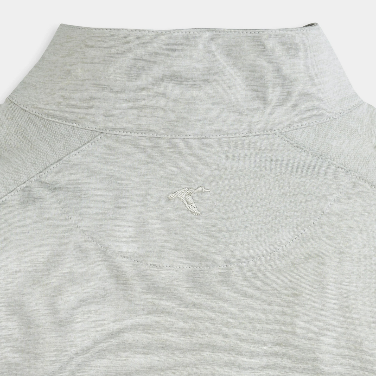 GLACIER GRAY CLAIRBORNE QUATER ZIP
