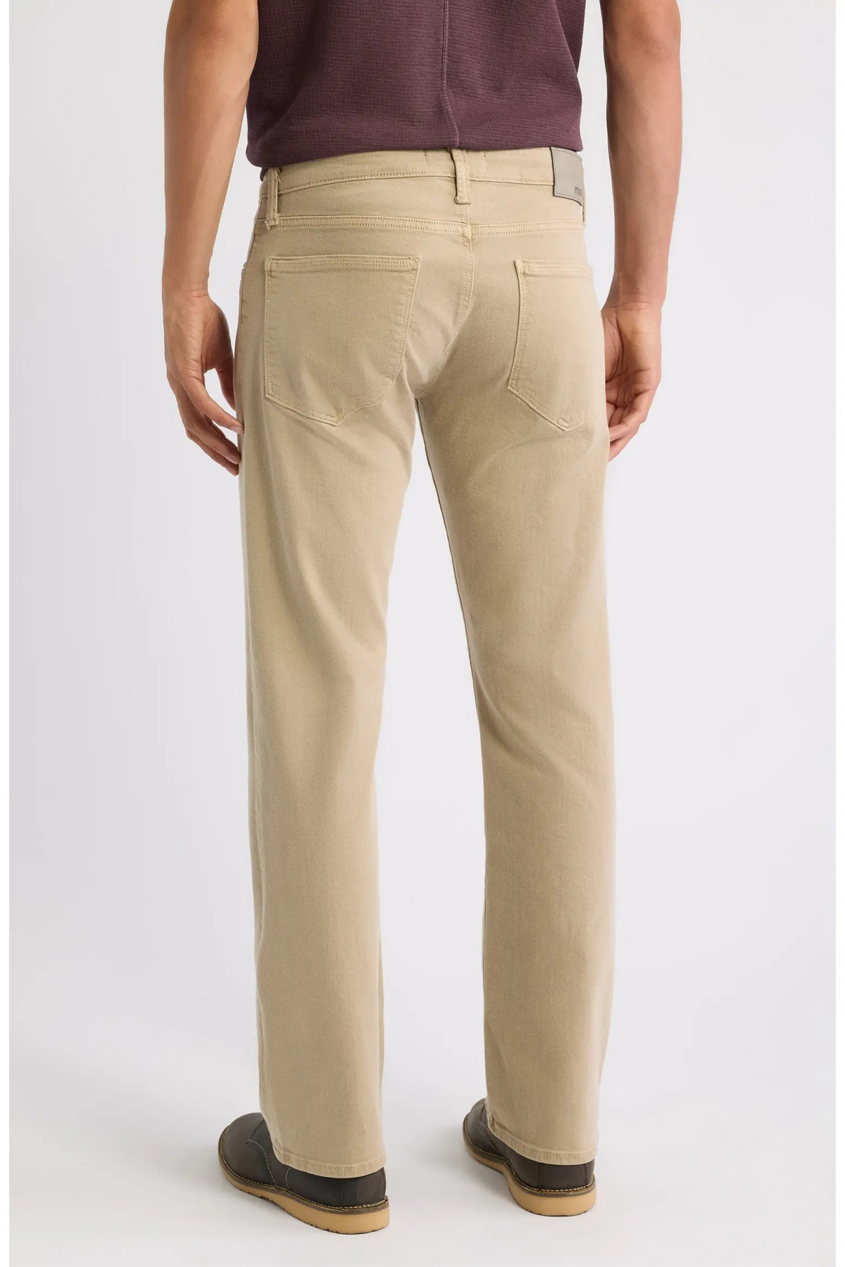 MAVI BRITISH KHAKI DENIM JOSH BOOT-CUT PANTS