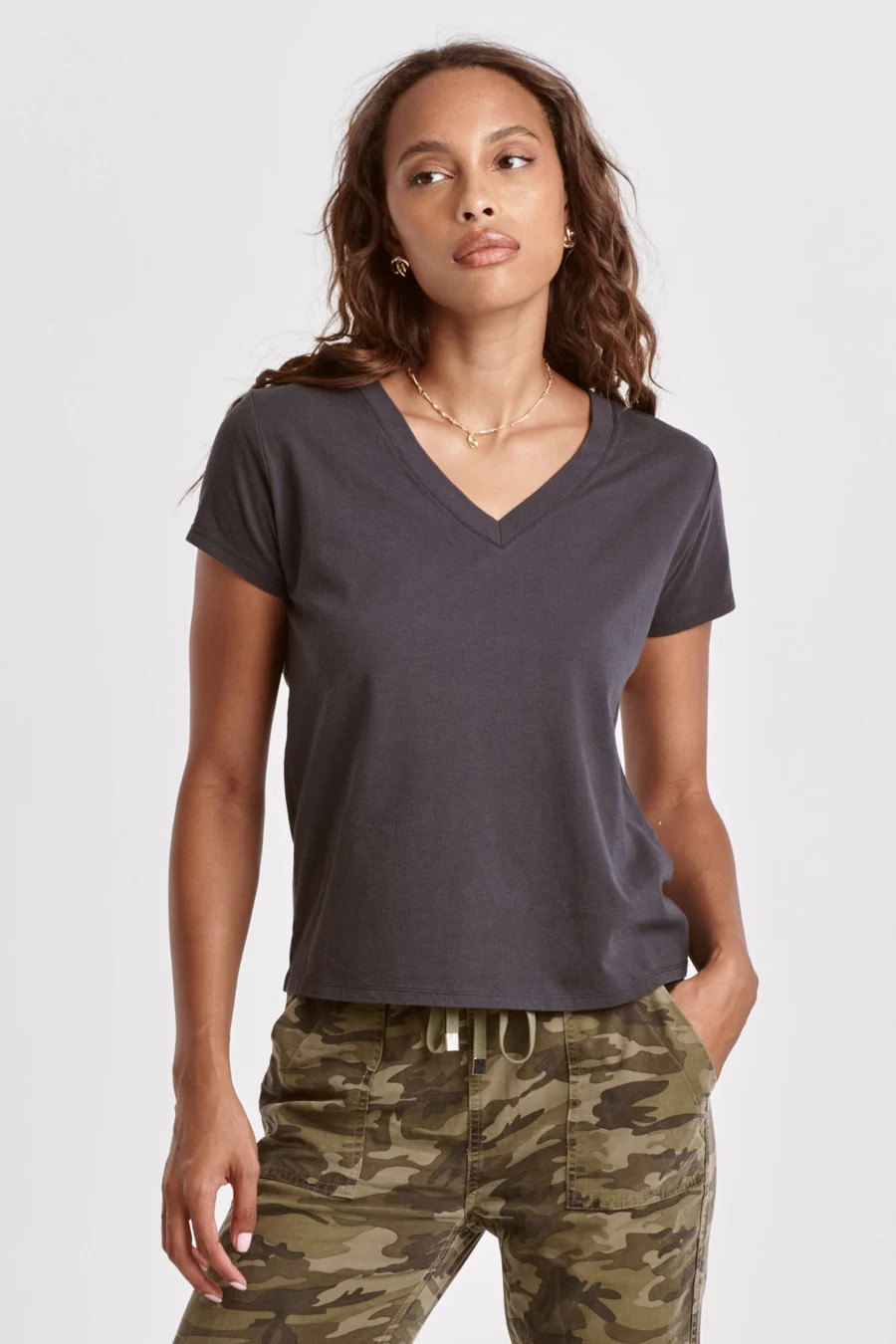 DEAR JOHN DARK GREY VANI TEE