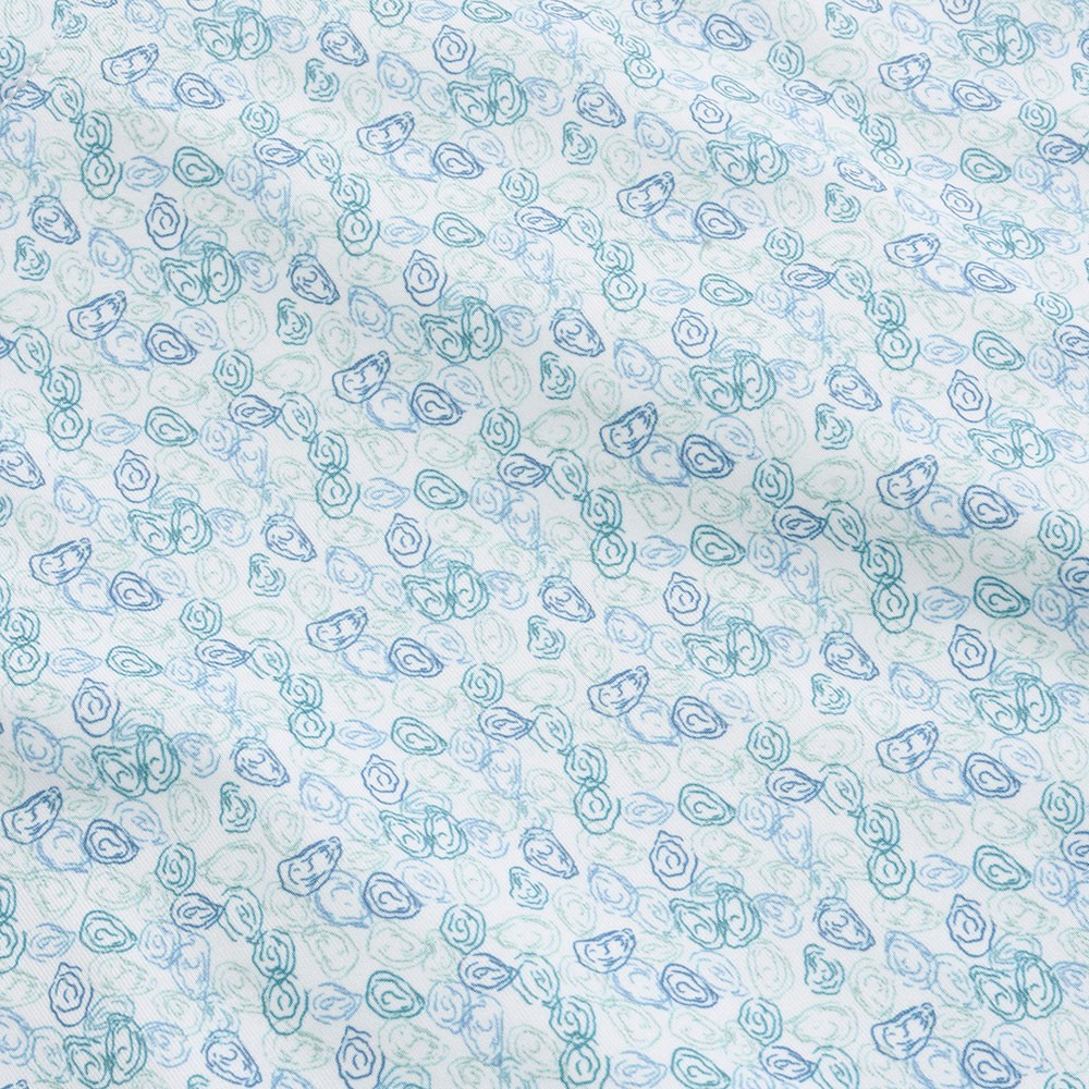 ULTRAMARINE SHELLSCAPE PRINTED PERFORMANCE POLO