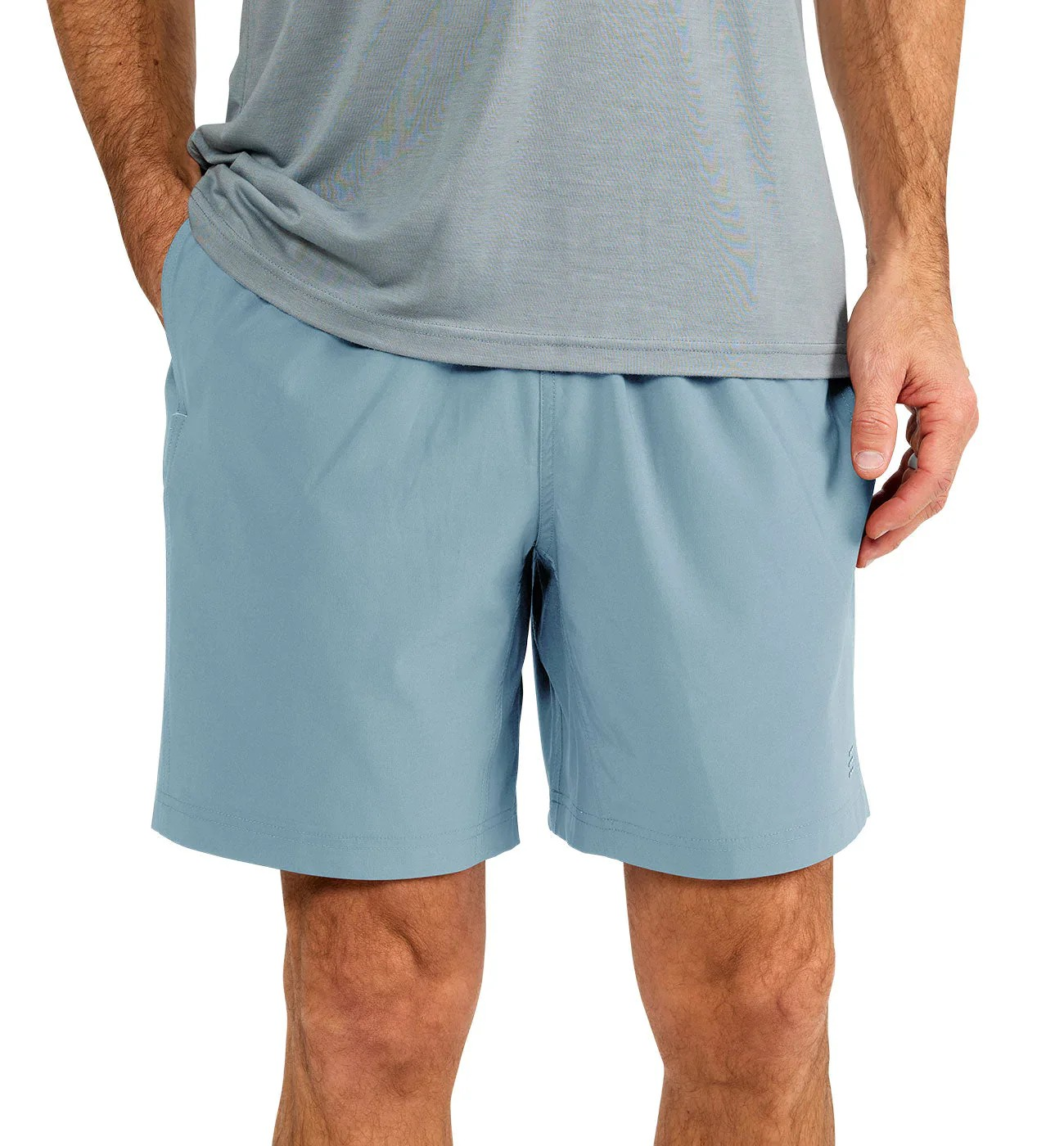 FREE FLY BLUE FOG LINED BREEZE SHORT
