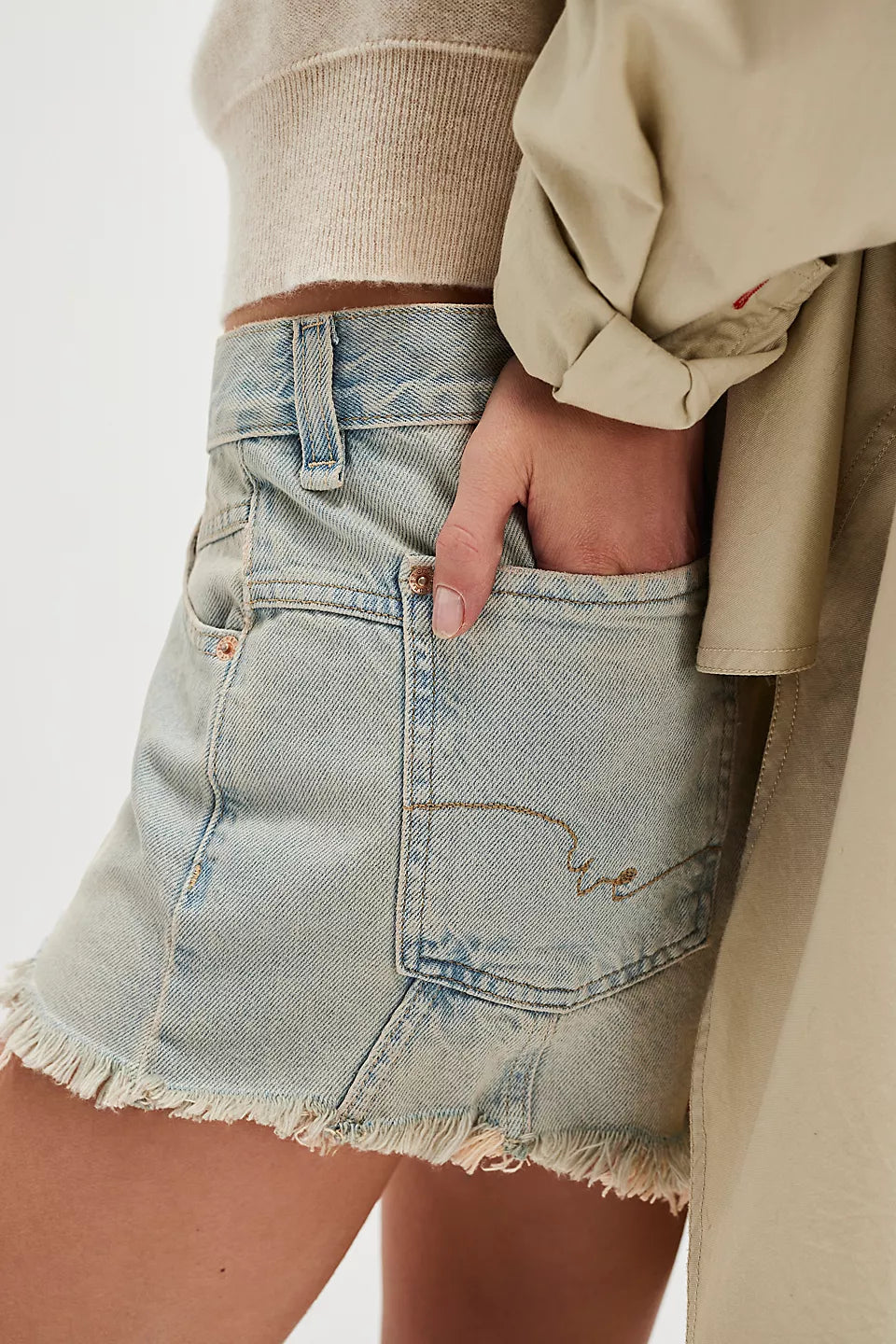 NOW OR NEVER DENIM SHORT