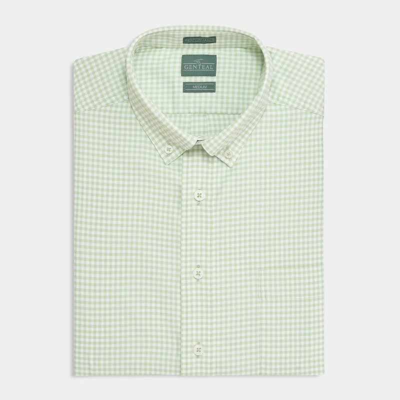 GENTEAL PISTACHIO HOLDEN SOFTOUCH SPORT SHIRT