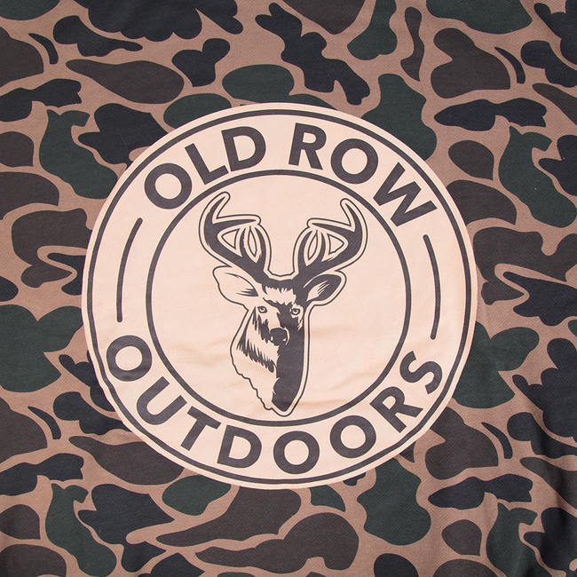 OLD ROW OUTDOORS DEER CIRCLE CAMO HOODIE