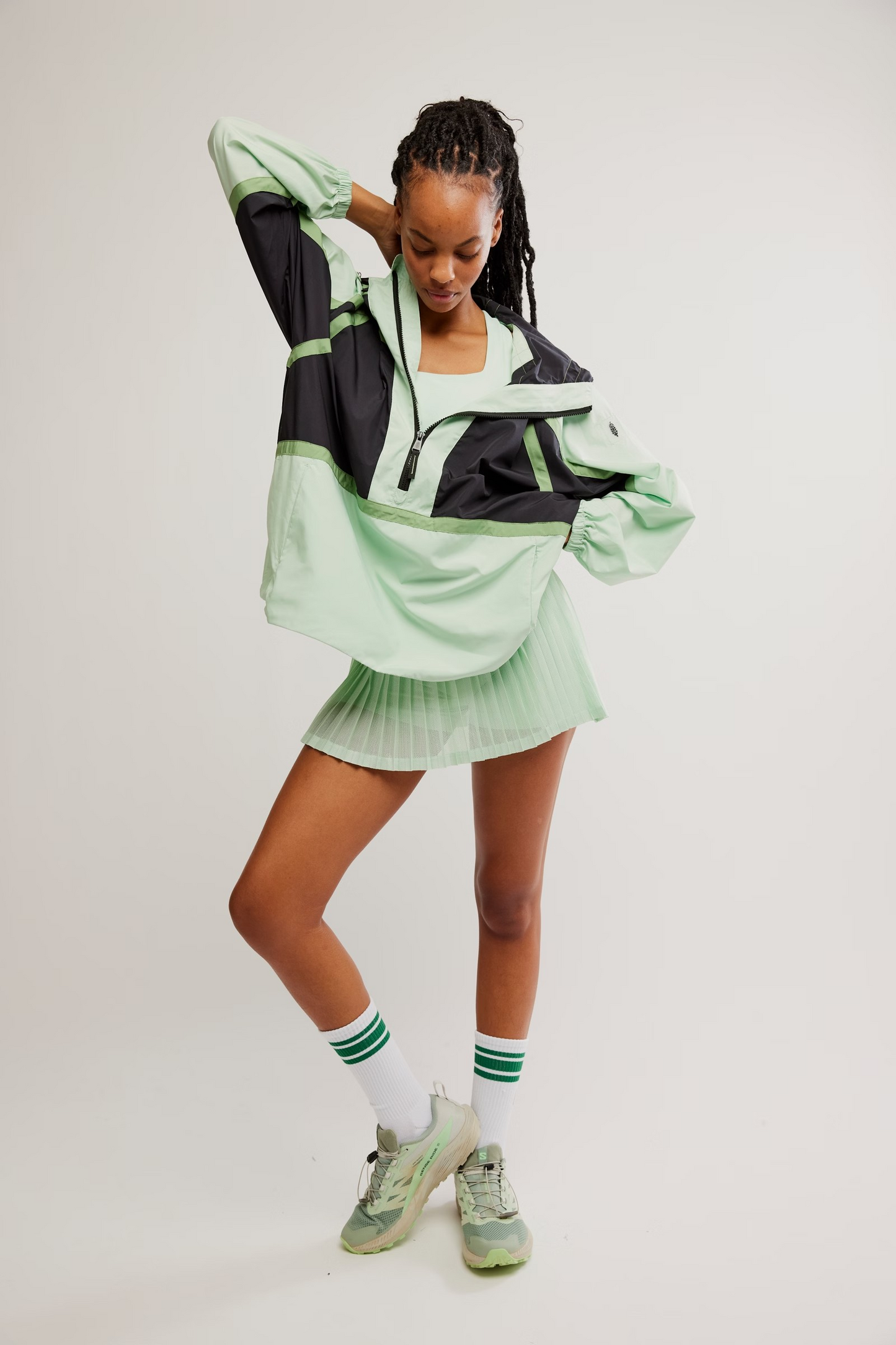 LIKE THE WIND COLORBLOCK JACKET