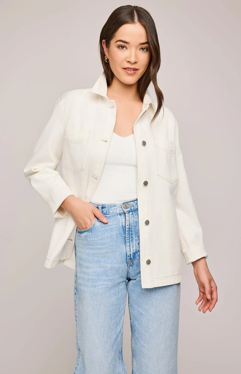 GENTLE FAWN WHITE CASPIAN JACKET