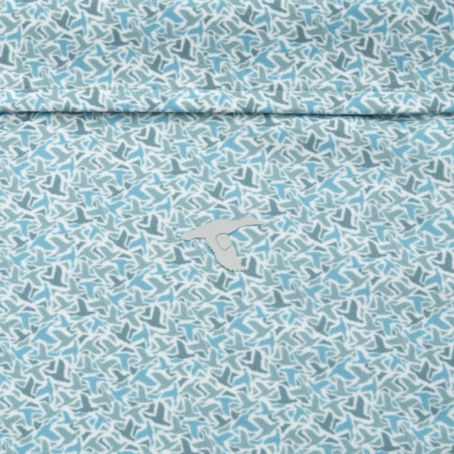 GENTEAL GREEN DUCK CAMO PRINTED PERFORMANCE POLO