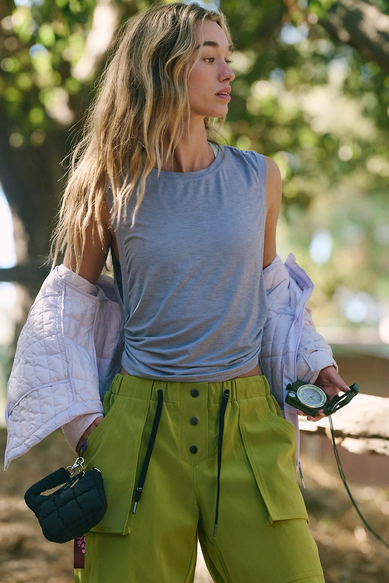 FREE PEOPLE SKYLINE SPORT MODE MUSCLE TEE