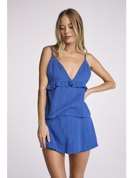 SUNDAYS OLYMPIAN BLUE LAKE SKORT