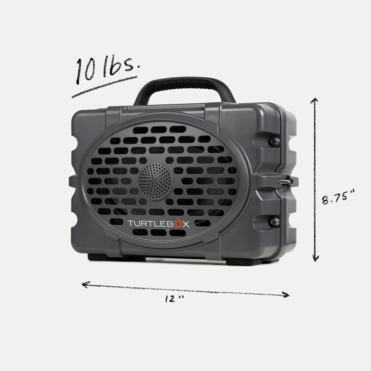 TURTLEBOX GEN 3 SPEAKER - GRAY