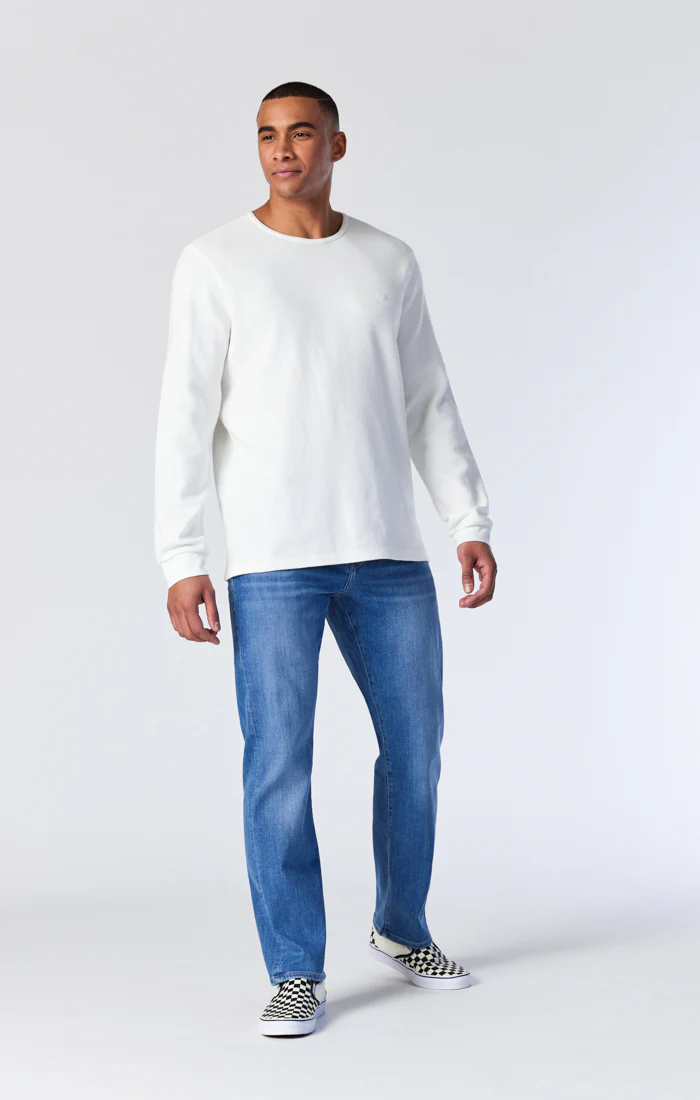 MAVI LT BRUSHED FEATHER BLUE MATT