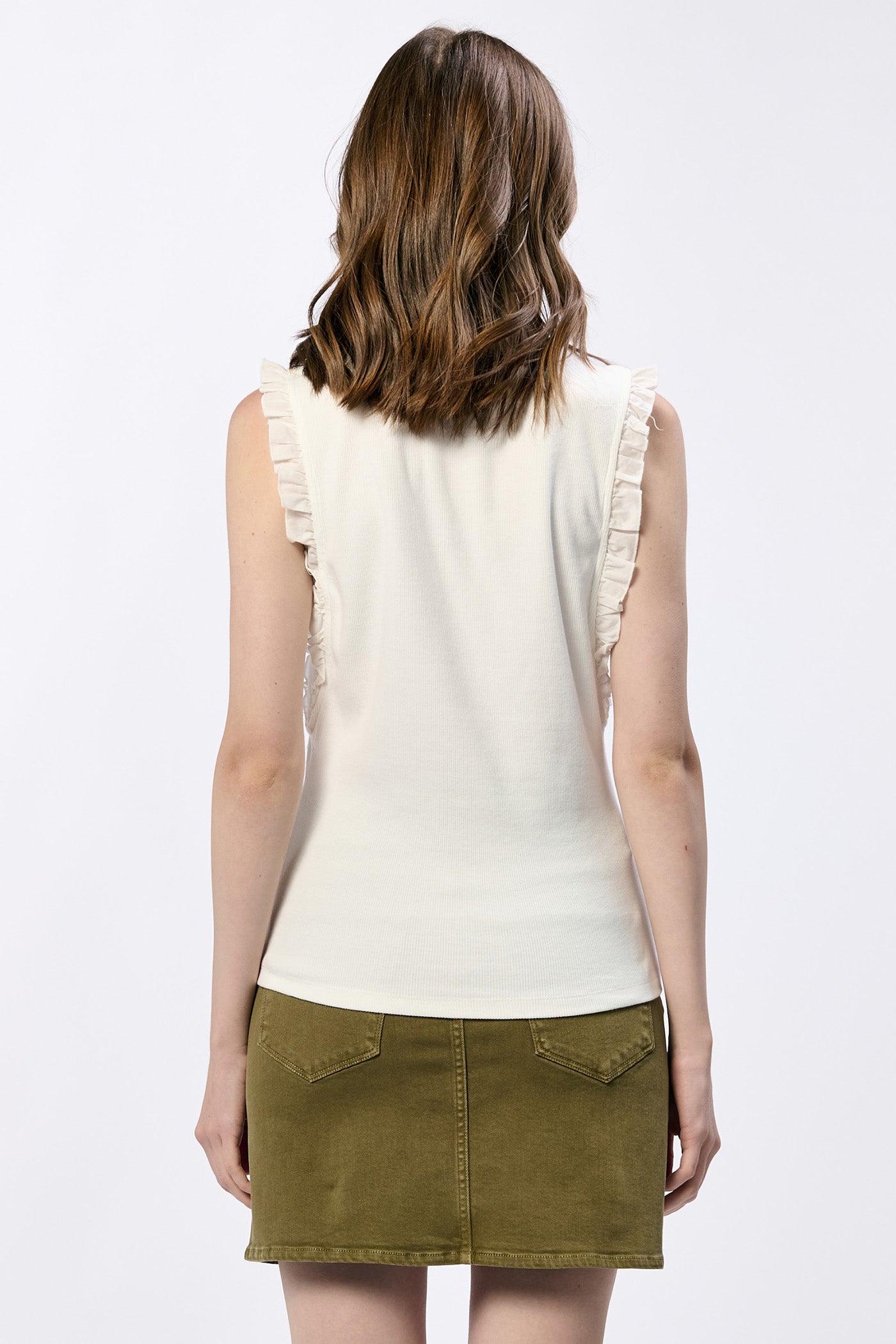 DEAR JOHN WHITE BRIDGET TOP