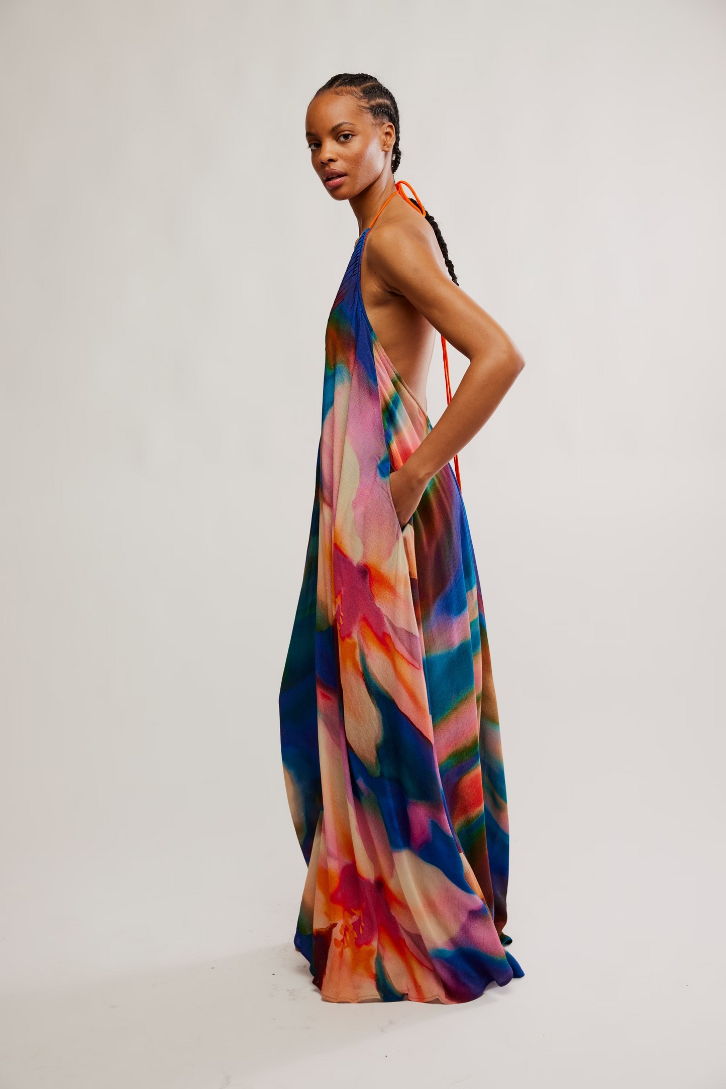 FREE PEOPLE SUNSET CATALINA MAXI