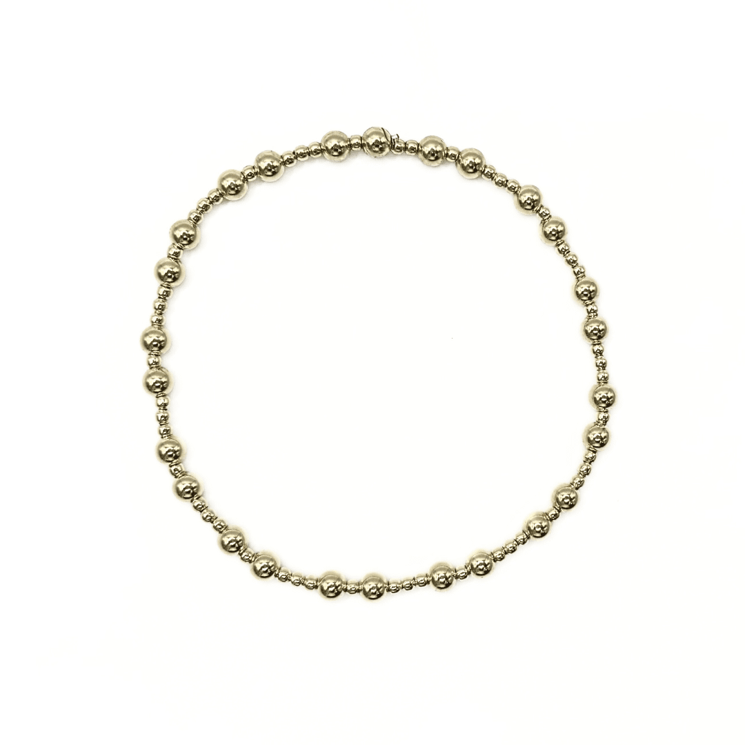 ERIN GRAY 2MM4 THE CHARLESTON COLLECTION 14K GOLD-FILLED BEADED BRACELET
