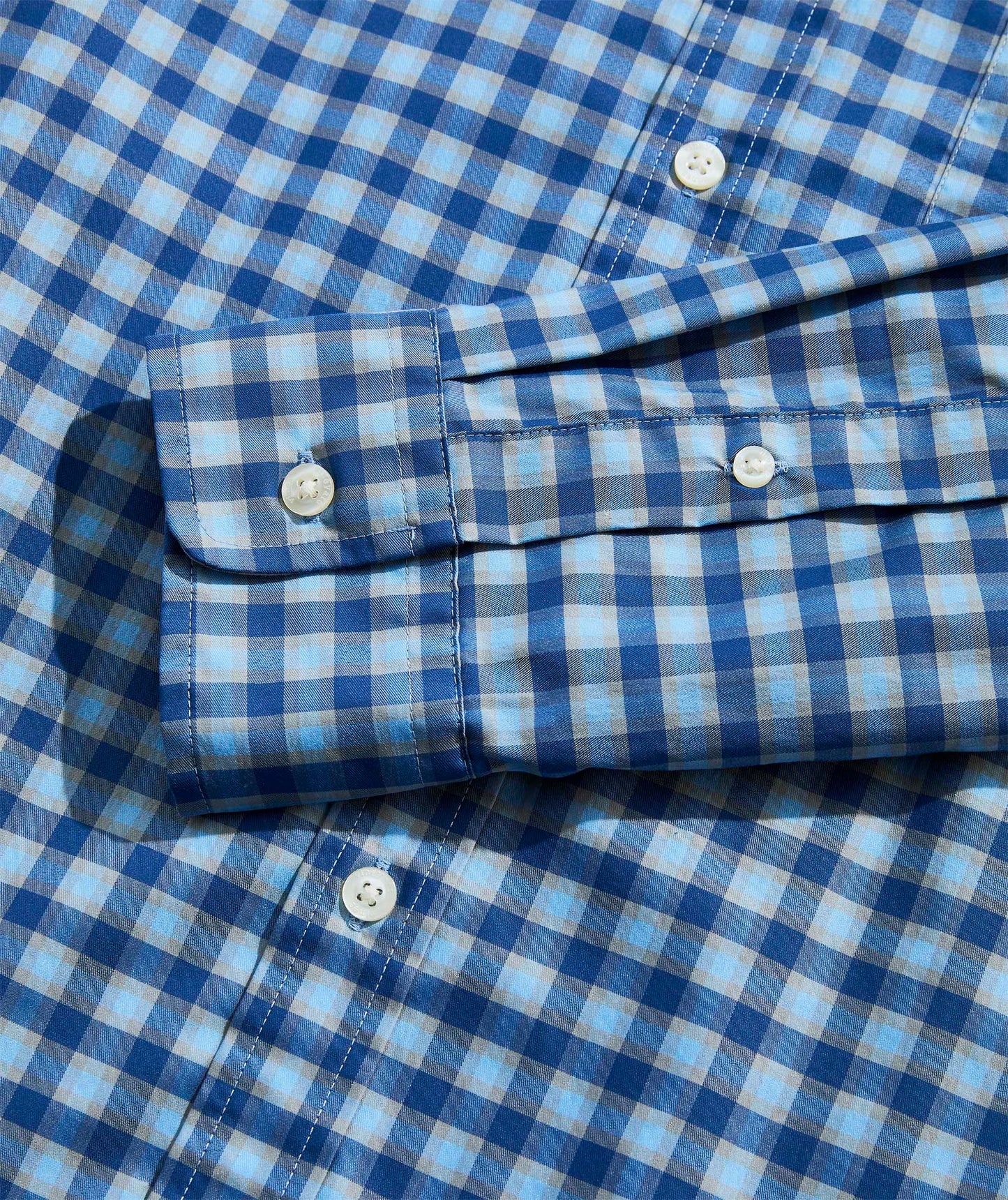 VINEYARD VINES MOONSHINE PLAID ON-THE-GO BRRR SHIRT