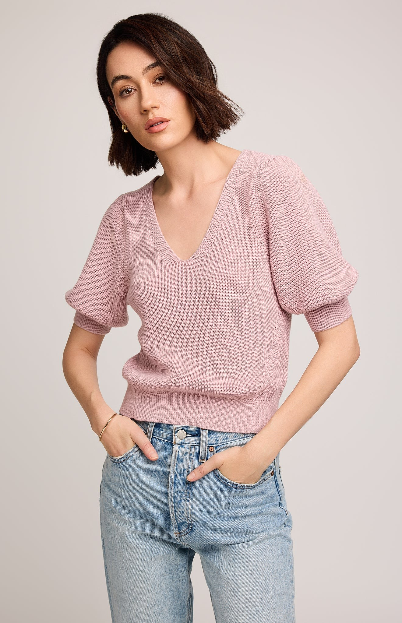 PINK PHOEBE SWEATER