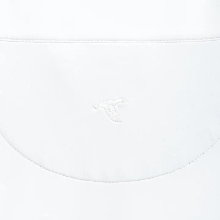 GENTEAL WHITE VENTURE PERFORMANCE QUARTER-ZIP