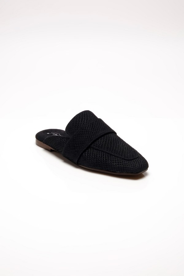 FREE PEOPLE BLACK AT EASE LOAFERS 2.0