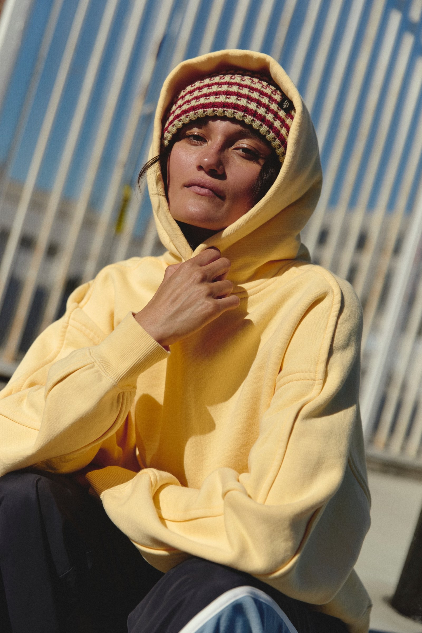 SUNLIT YELLOW A CUT ABOVE HOODIE