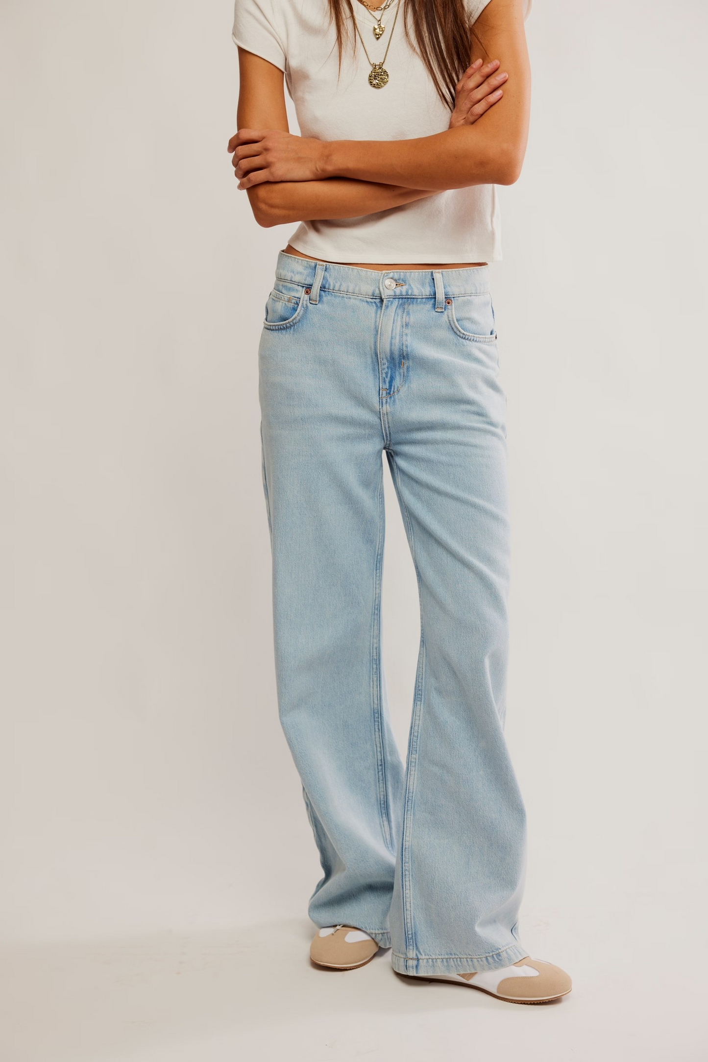 FREE PEOPLE ROAM FREE STRIDE JEAN