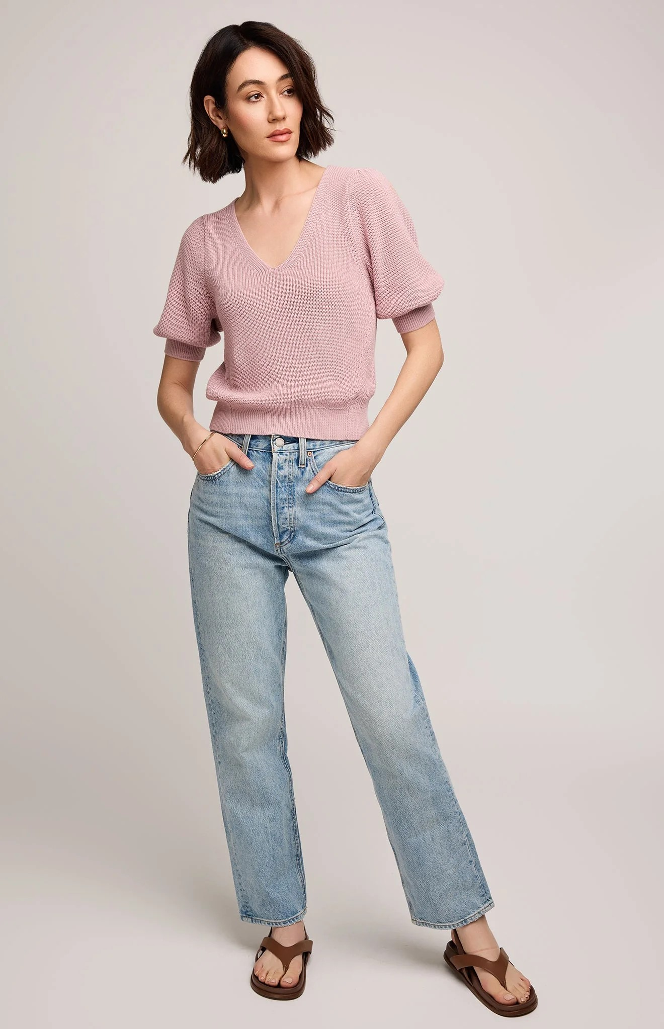 PINK PHOEBE SWEATER