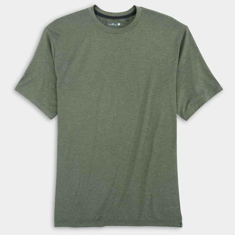 GENTEAL GREEN HEATHERED SHORT SLEEVE T-SHIRT