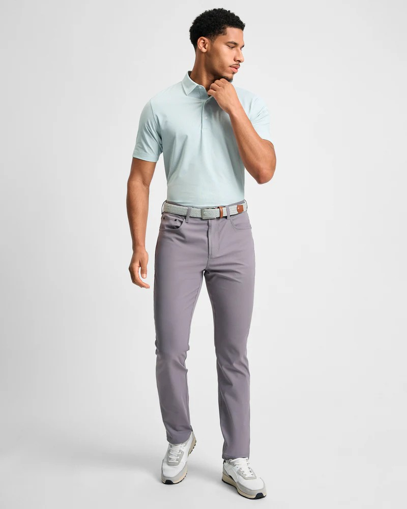 BOMBAY BRICK JACQUARD POLO