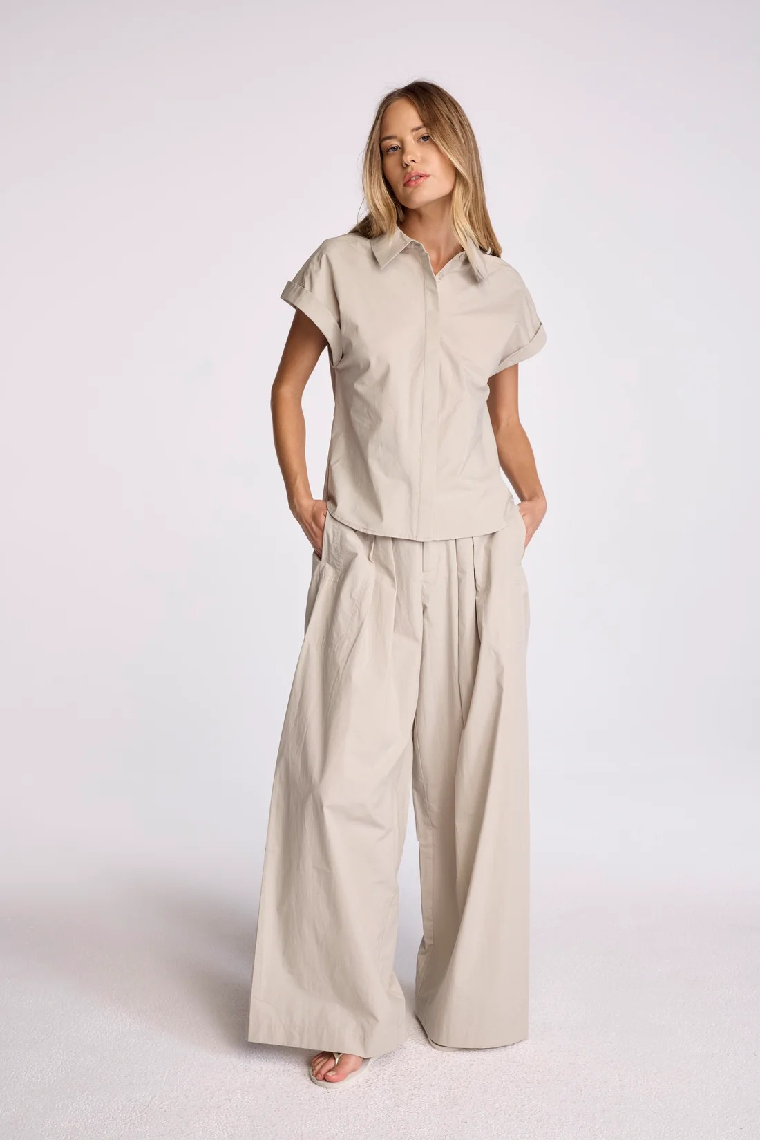 SUNDAYS WILLOW GRAY ASHER SHIRT