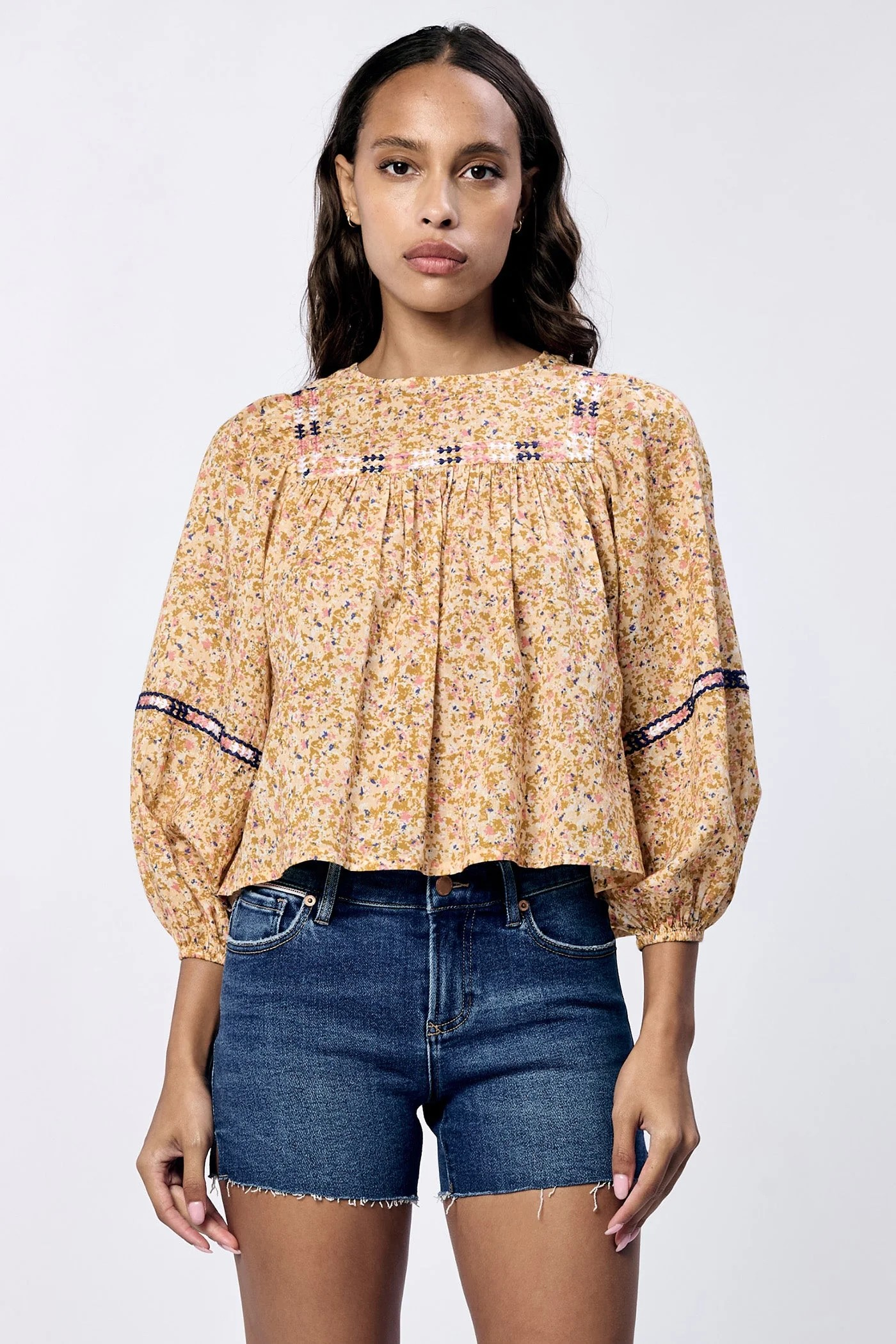 DEAR JOHN MARIGOLD DITSY FERNANDE TOP