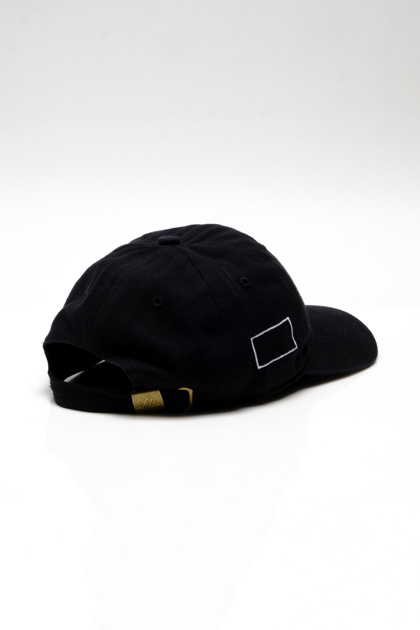 FREE PEOPLE BLACK MOVEMENT LOGO BASEBALL CAP