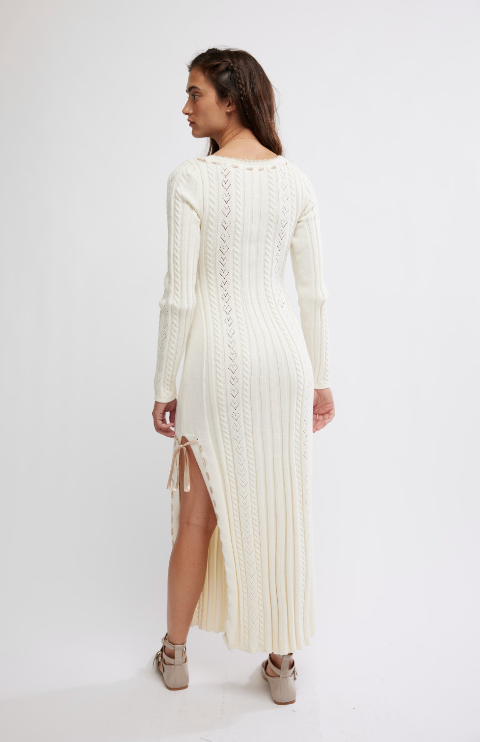 FREE PEOPLE EGRET HEART OF GOLD MIDI