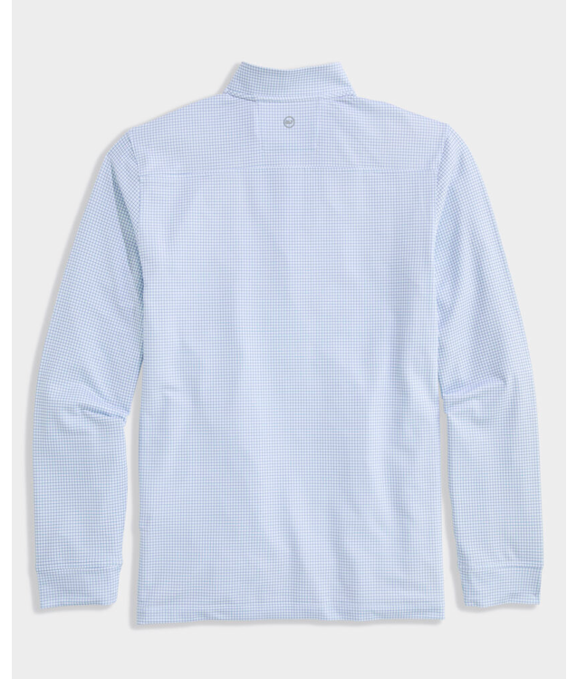 COASTLINE TATTERSALL PERFORMANCE QUARTER ZIP