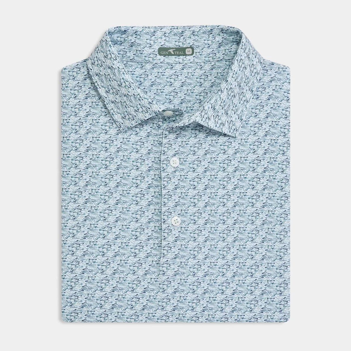 SERENE RIPPLE EFFECT POLO