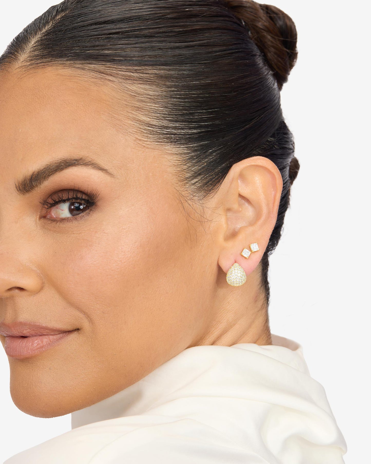 LIL' NORAH PAVE EARRINGS