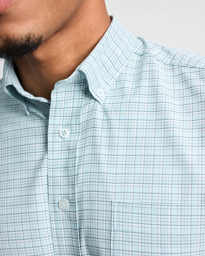 GENTEAL AQUA BURTON SOFTOUCH SPORT SHIRT