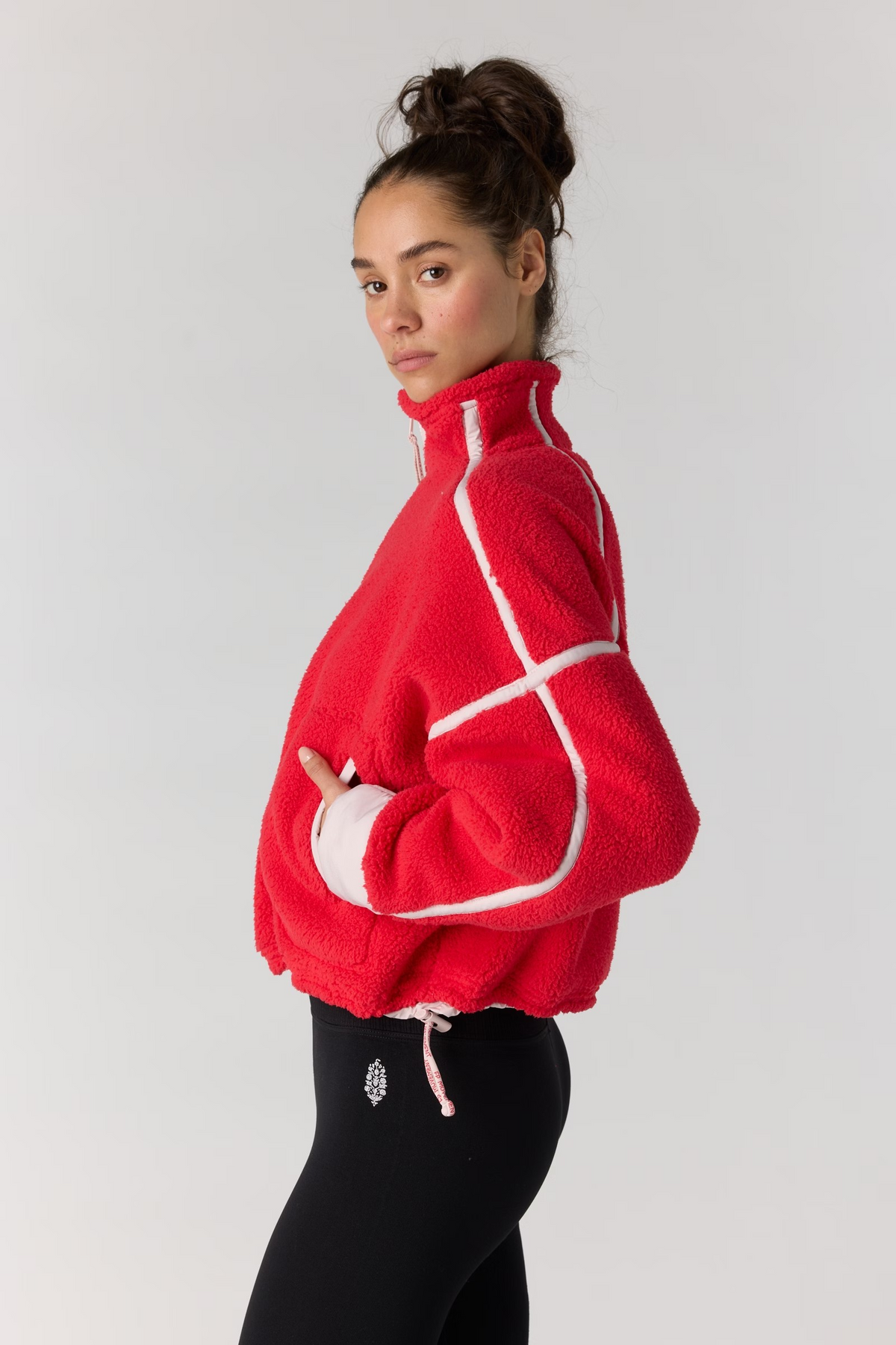 CANDY APPLE MOUNTAIN HIGH HALF-ZIP FLEECE