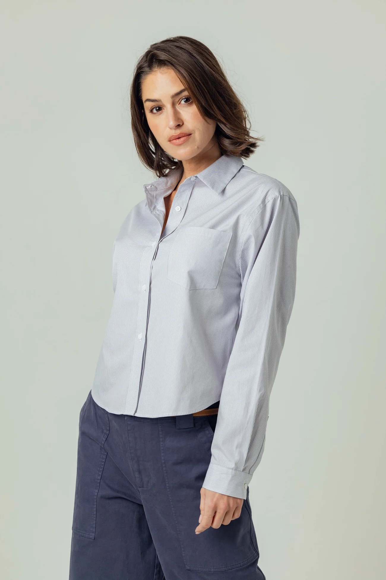TITANIUM STRIPE FINN SHIRT