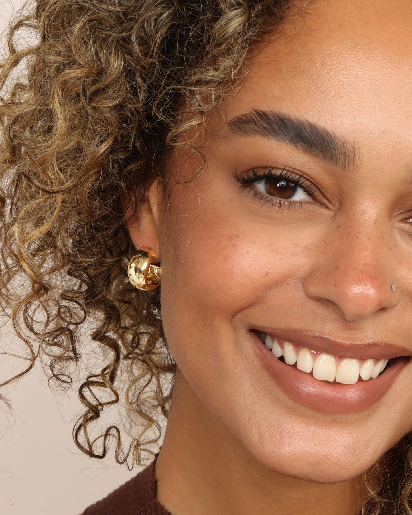 MELINDA MARIA SHE'S SO SMOOTH BABY HOOPS
