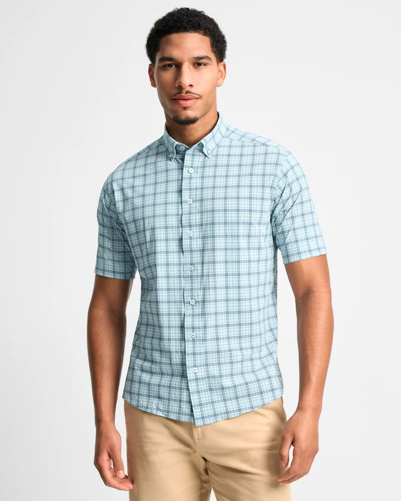 GENTEAL EDGEWATER DONNER LITETEC SHORT SLEEVE SPORT SHIRT