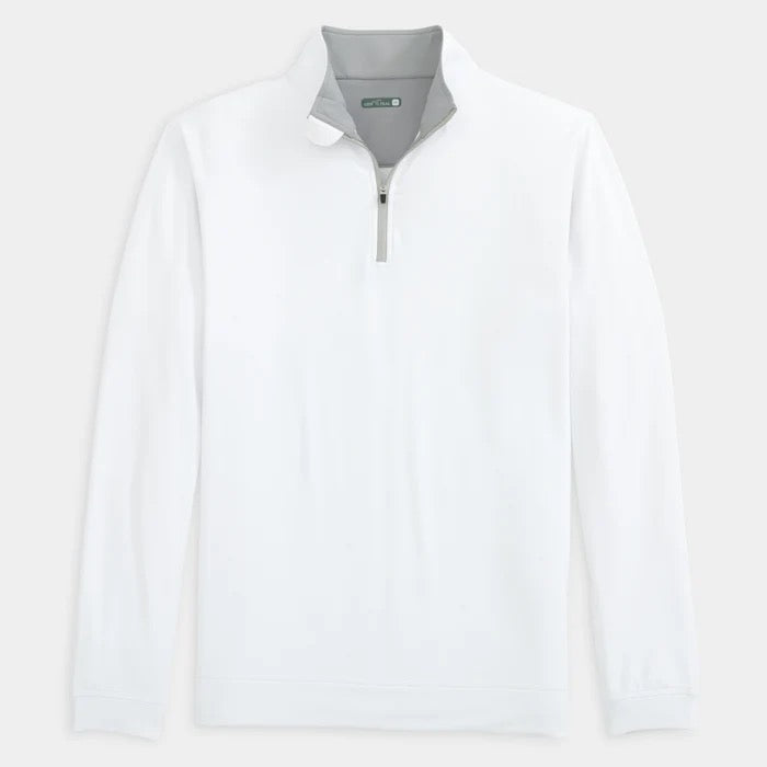 GENTEAL WHITE VENTURE PERFORMANCE QUARTER-ZIP
