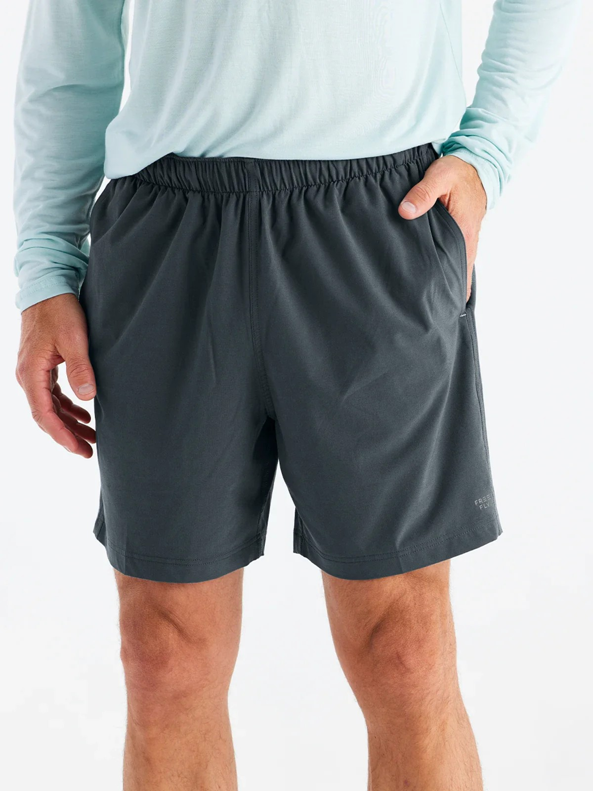 FREE FLY LEGION STORM CLOUD 6" BREEZE SHORTS