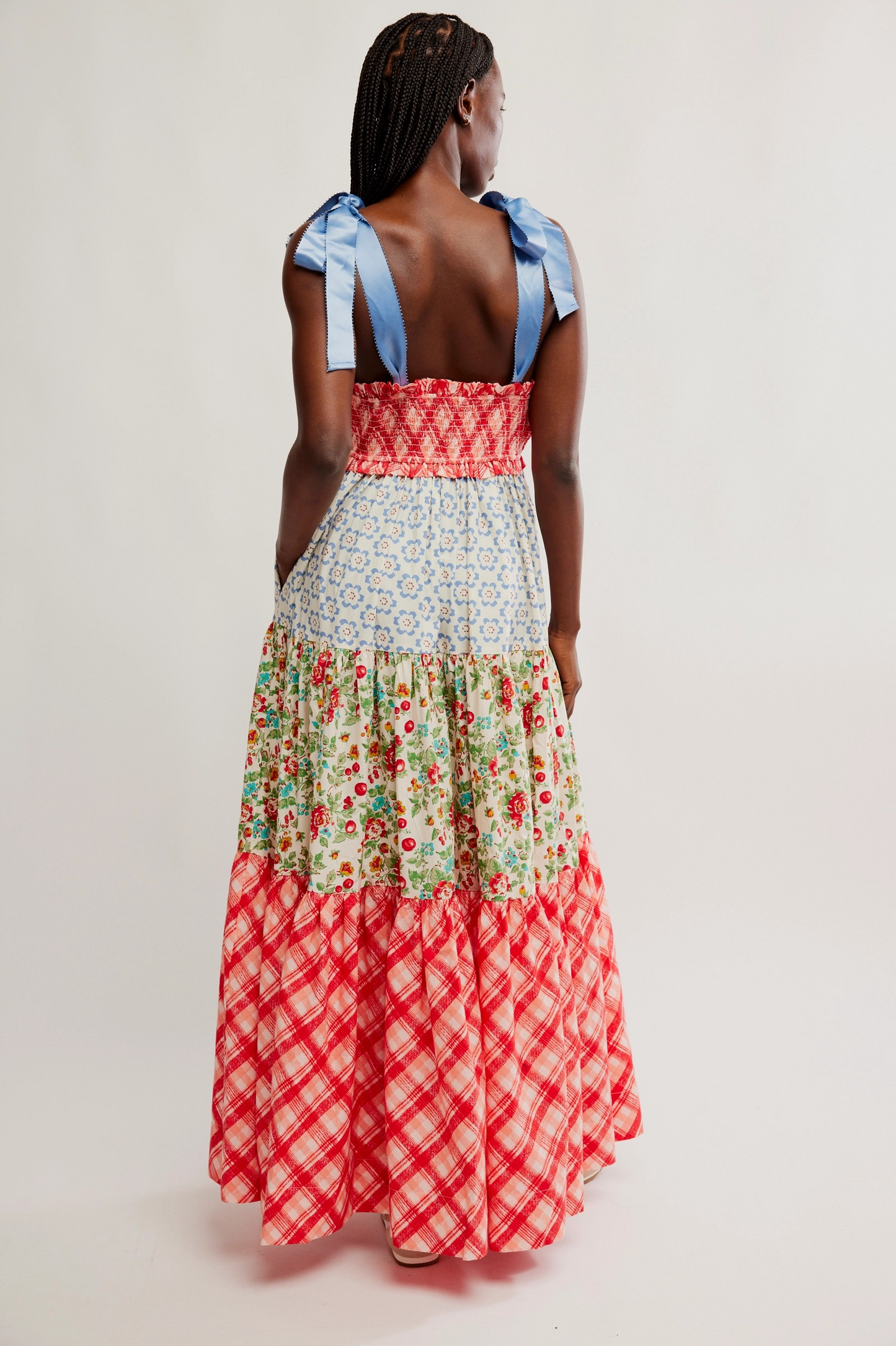 CHERRY COMBO BLUEBELL MAXI