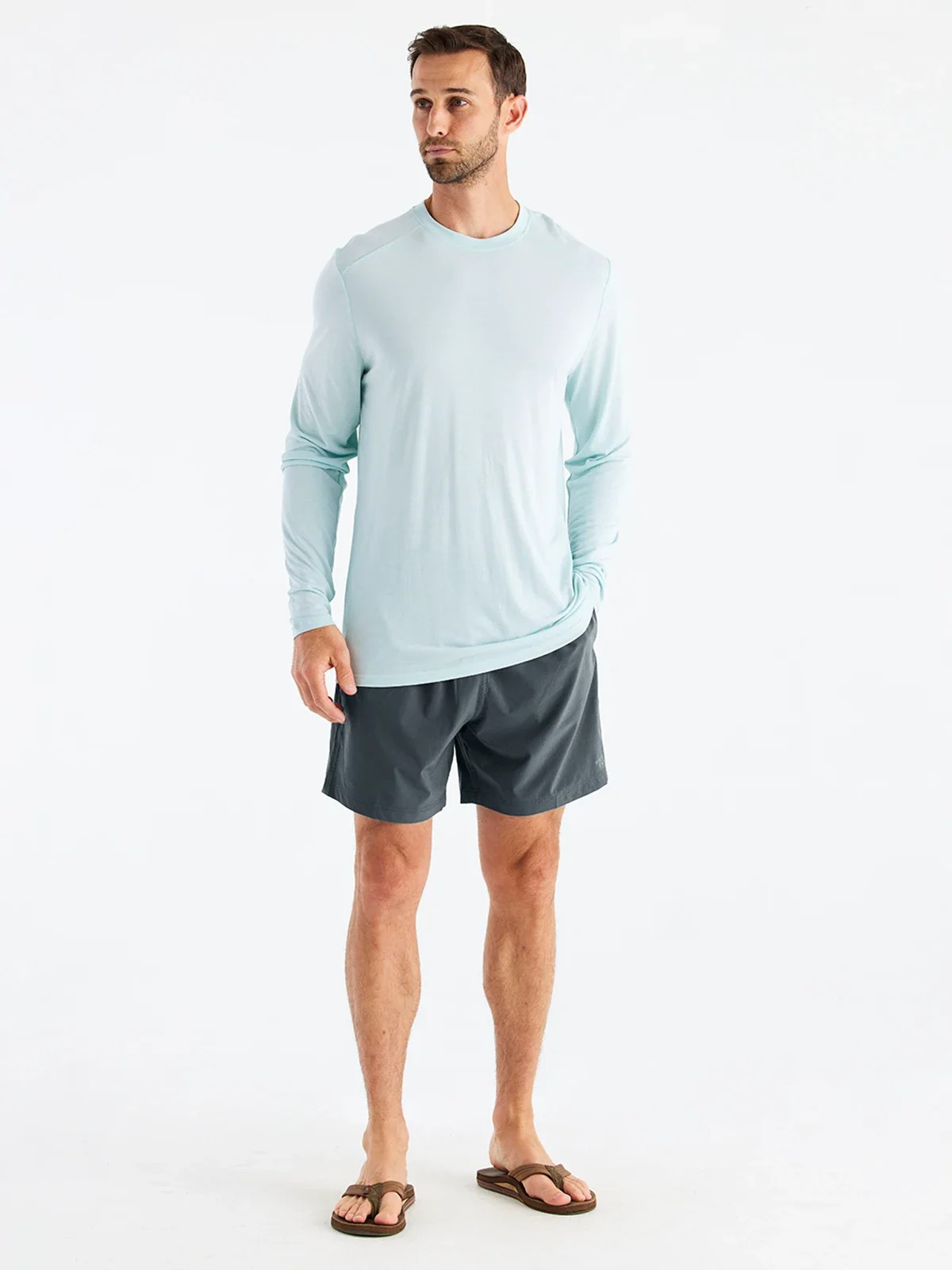 FREE FLY LEGION STORM CLOUD 6" BREEZE SHORTS