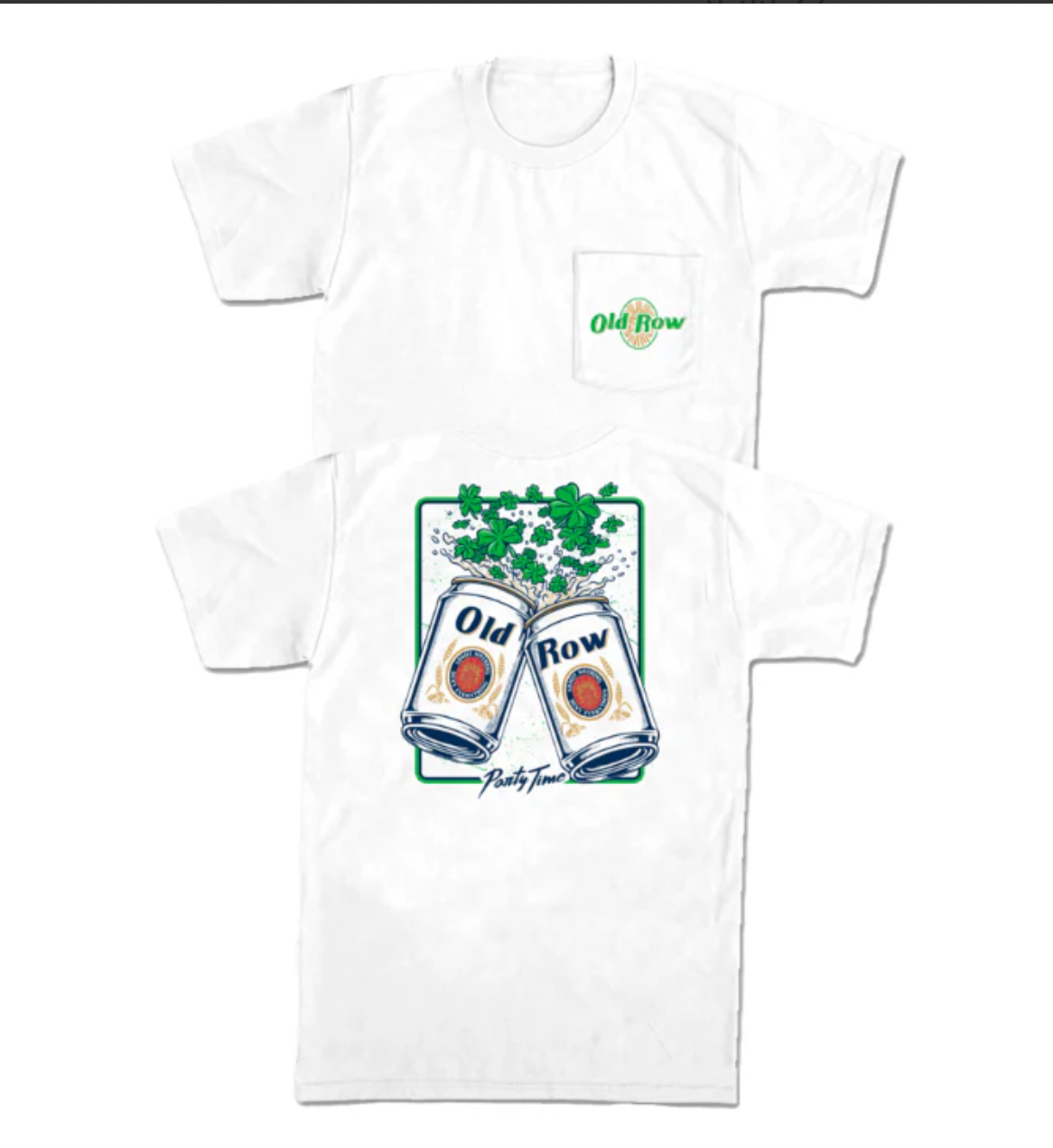 SHAMROCK BEERS POCKET TEE
