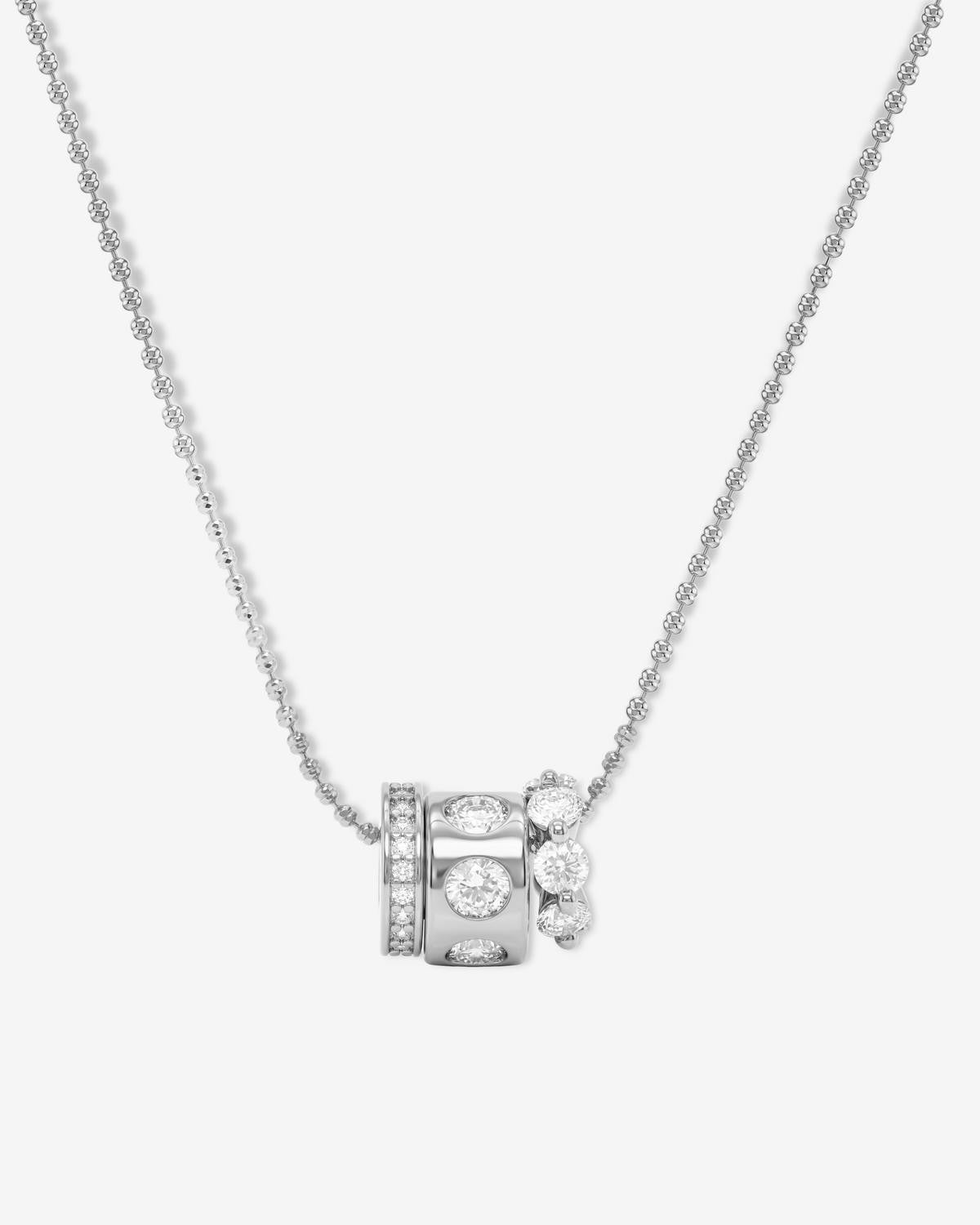 MELINDA MARIA SILVER ASHLEY TOPANGA NECKLACE