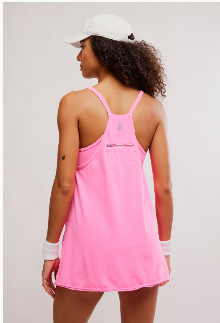 HOT PINK HOT SHOT MINI DRESS