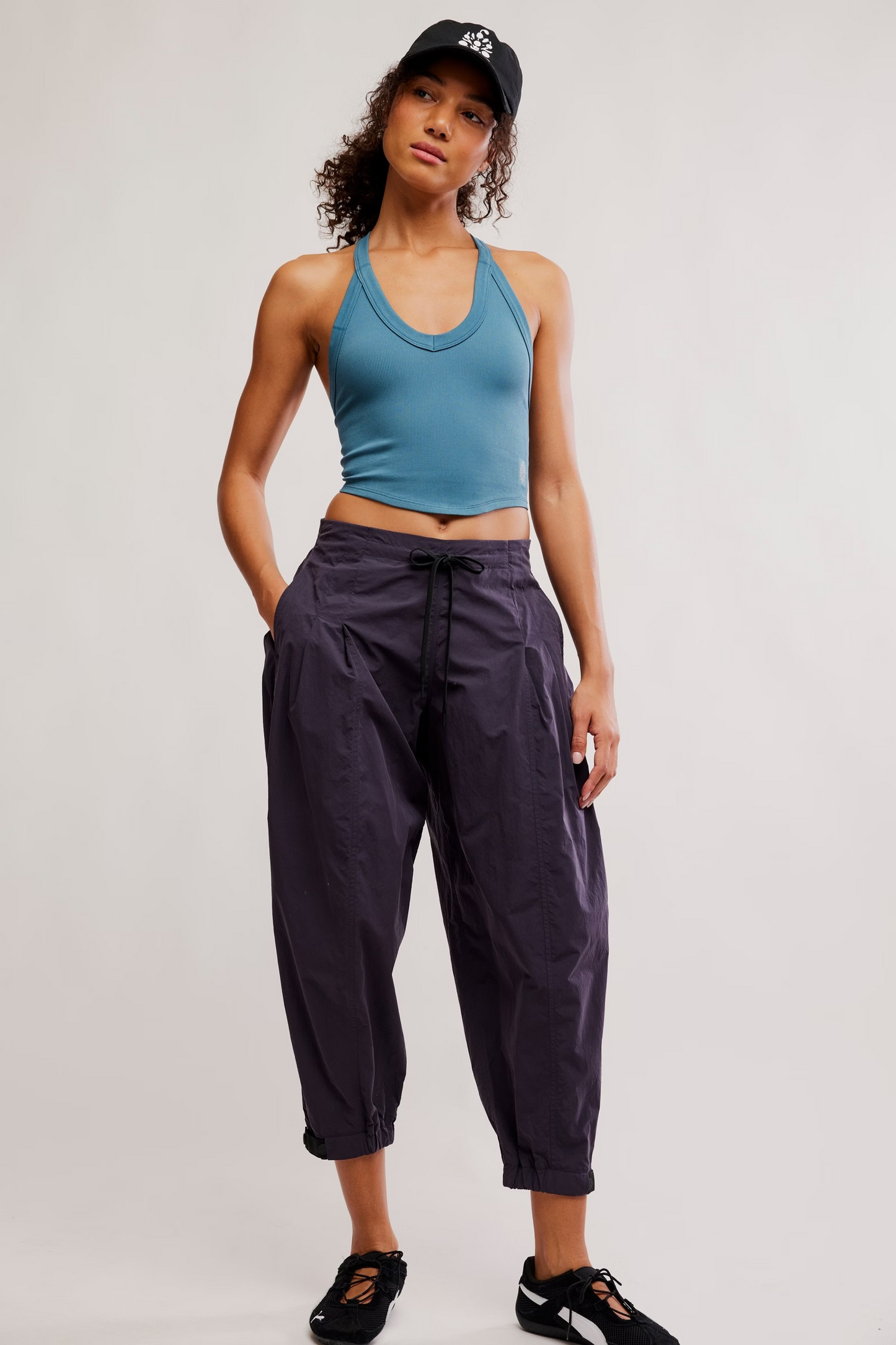 FREE PEOPLE RIPTIDE ALL CLEAR V NECK CAMI